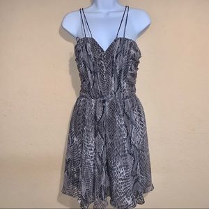 W118 Walter Baker Snake Print Dress Size S